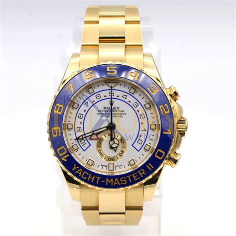 rolex yachtmaster gold weiß gebraucht|Rolex yacht master price list.